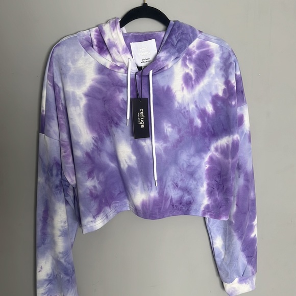 cropped hoodie - Picture 3 of 5